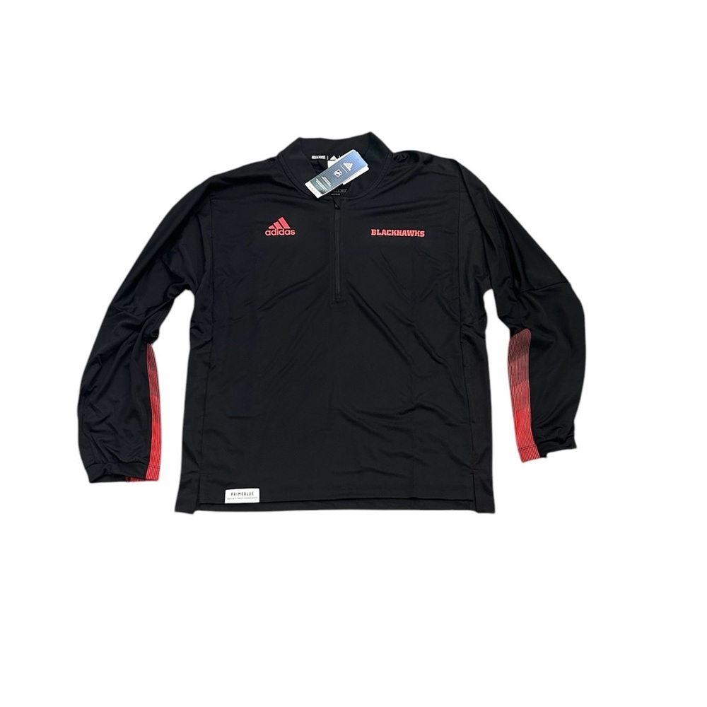 Chicago Blackhawks Adidas Men’s 1/2 Zip Pullover Jacket